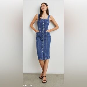 RAILS Malibu Denim Midi Dress *NWT*